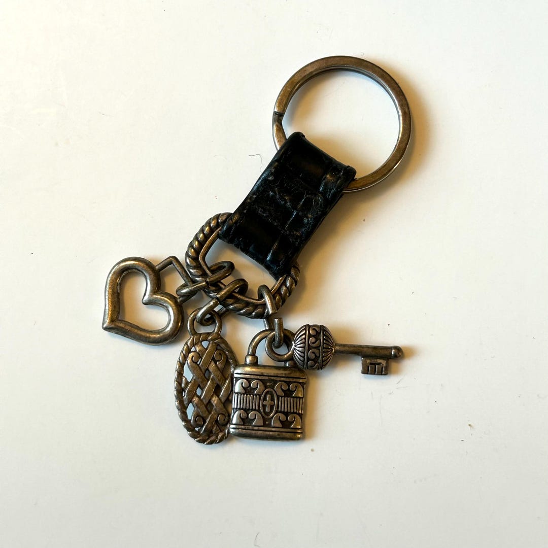 Brighton Keychains Vintage Brighton Charm Keychain - Etsy