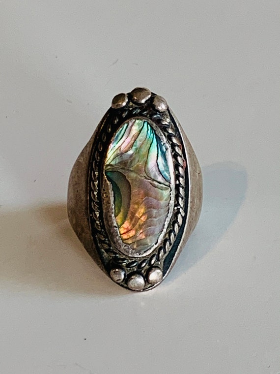 Vintage Mother of Pearl Statement Ring