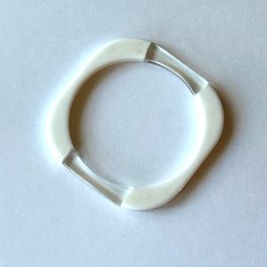 Vintage Lucite and Plastic Bangle Bracelet