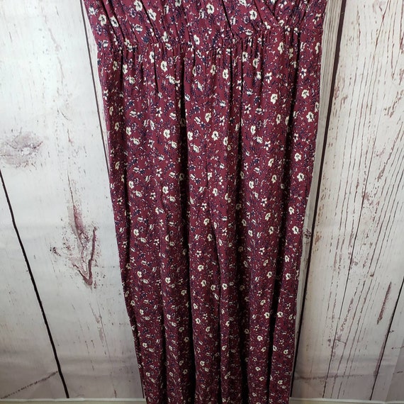 Rewind Jumpsuit Womens Size Small Floral V Neck S… - image 3