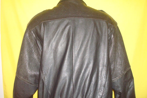 Le Tigre 1980's Mens Vintage Leather Motorcycle B… - image 3