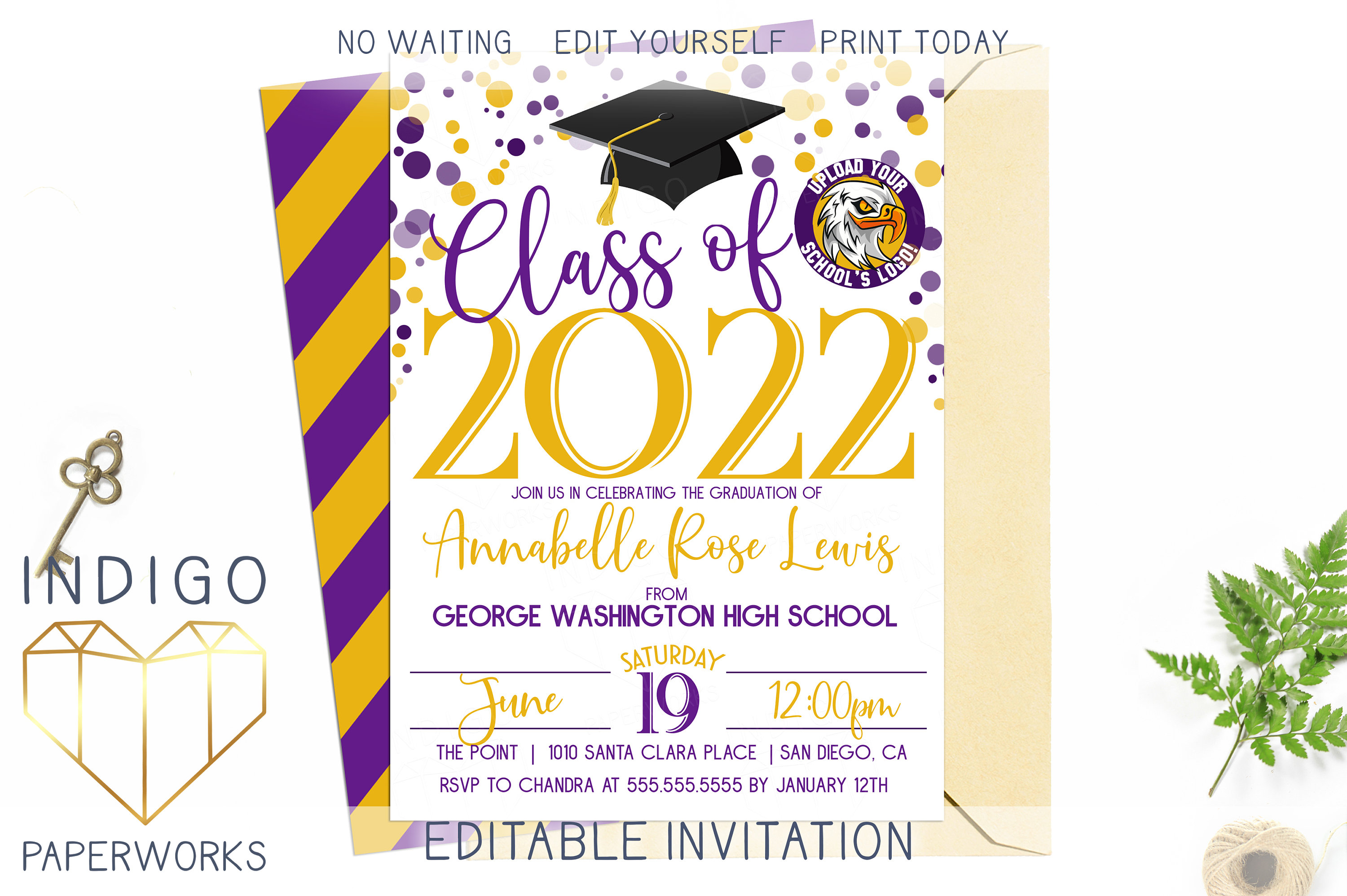 Amazon.com: Creative Converting 25 Count Graduation Fest