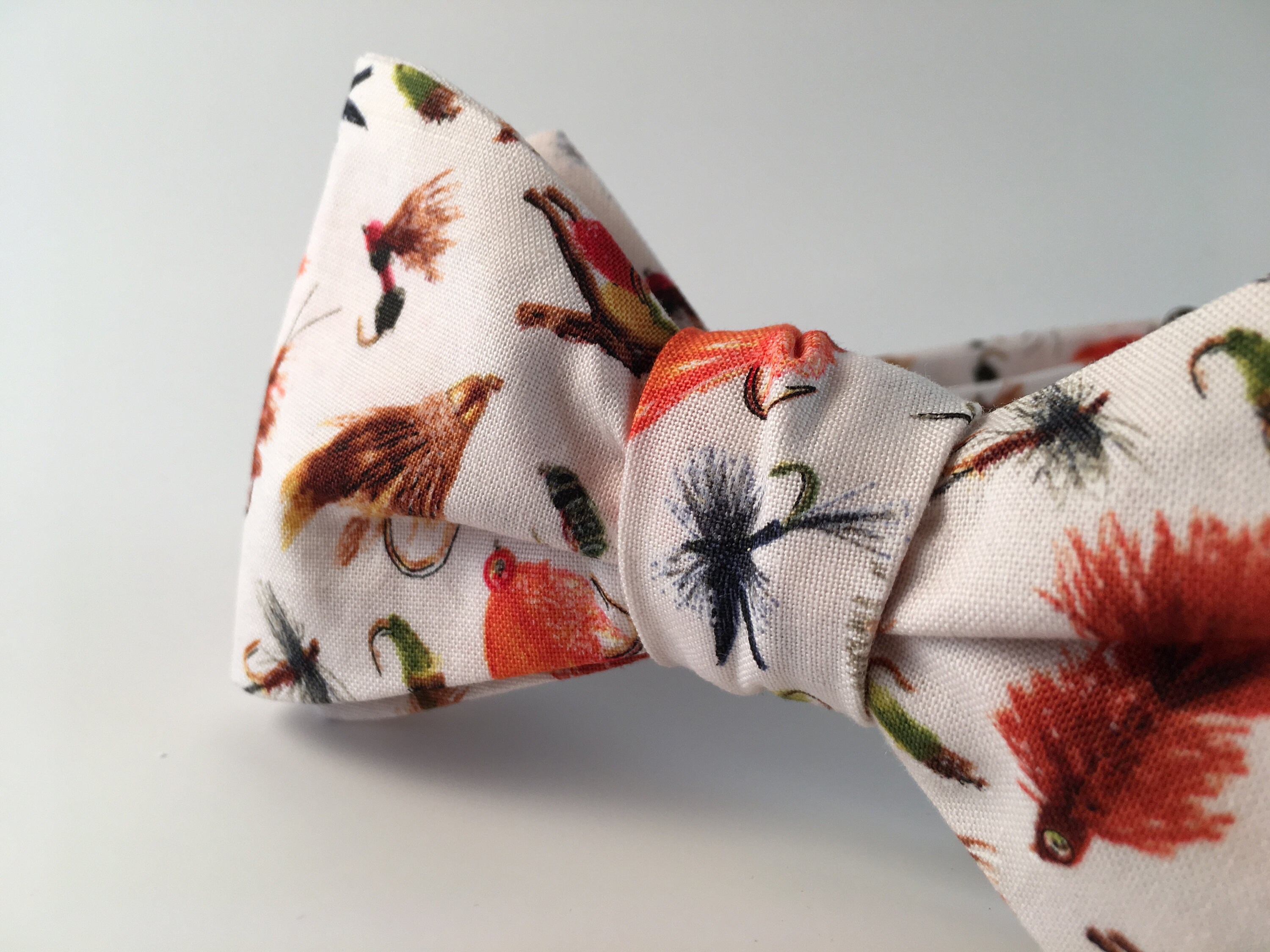 Fly Fishing Bow Tie/ Men's Bow Tie/ Lure Bow Tie/ Fishing Etsy