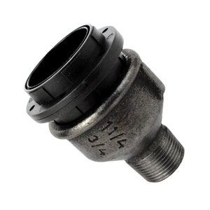 Thermoplastic E27 socket kit for DIY plumbing fixture