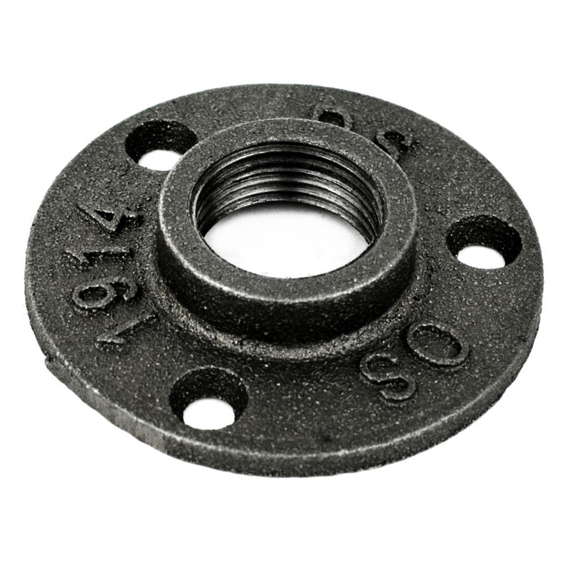 Floor flange 3/4 small diameter / Iron floor flange 20/27mm DIY image 2