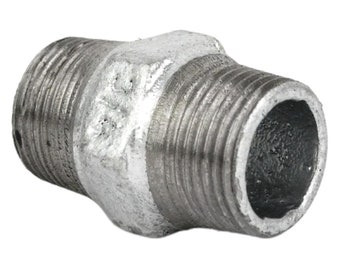 Equal nipple - Galvanized cast iron - All sizes