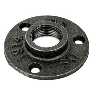 Floor flange 3/4 small diameter / Iron floor flange 20/27mm DIY image 5