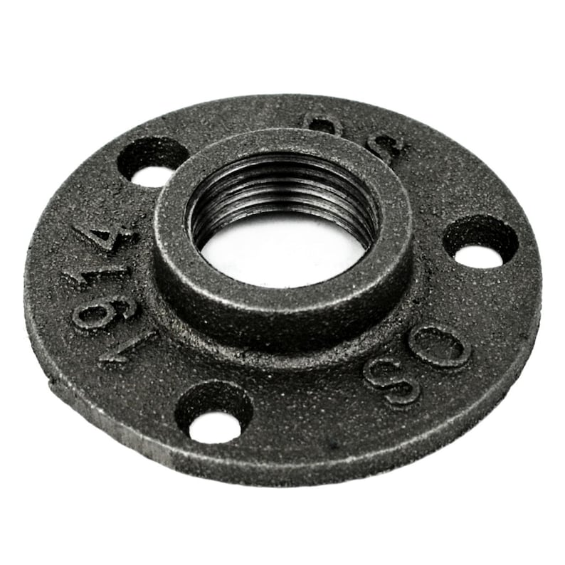 Floor flange 3/4 small diameter / Iron floor flange 20/27mm DIY image 5