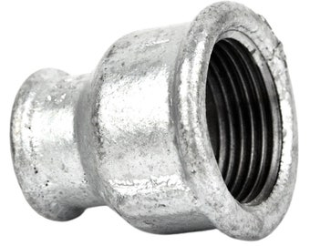 Female/Female reducing sleeve 15/21mm (1/2") or 20/27mm (3/4") or 26/34mm (1") or 12x17 (3/8") or 33x42mm (1 1/4")