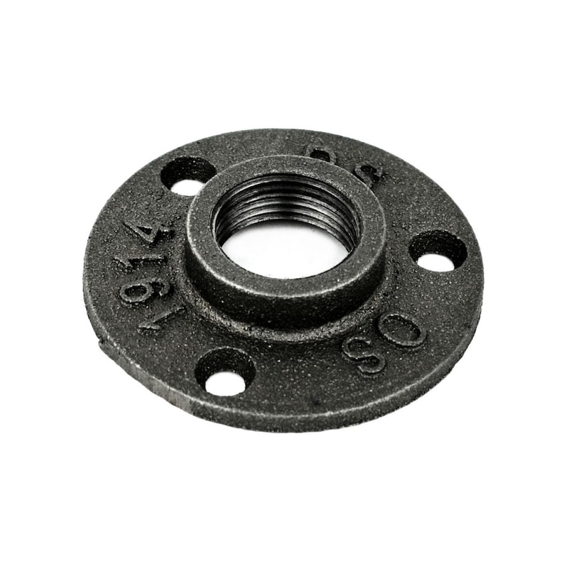 Floor flange 3/4 small diameter / Iron floor flange 20/27mm DIY image 1