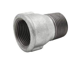 Verzinktes Gusseisen Verlängerung Außen Innen | EN 10242 Rohr Fitting | Industrie DIY Möbel Dekor