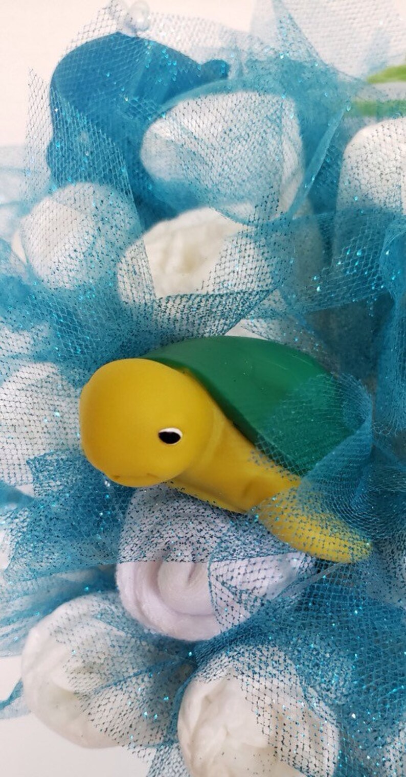Ocean baby diaper bouquet baby shower centerpiece baby Etsy