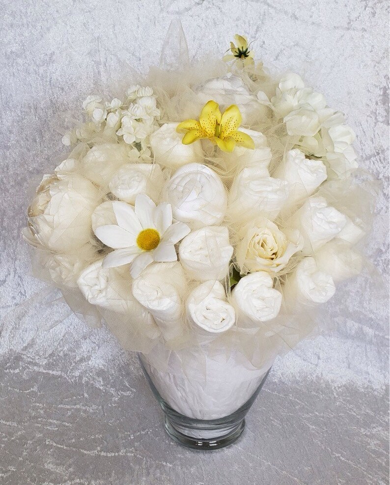 New Baby Diaper Bouquet Unique Baby Shower Centerpiece Etsy New Baby Diaper Bouquet Unique Baby Shower Centerpiece Etsy