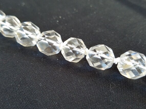 Crystal Necklace - Hand-Knotted - Matched Size Be… - image 4