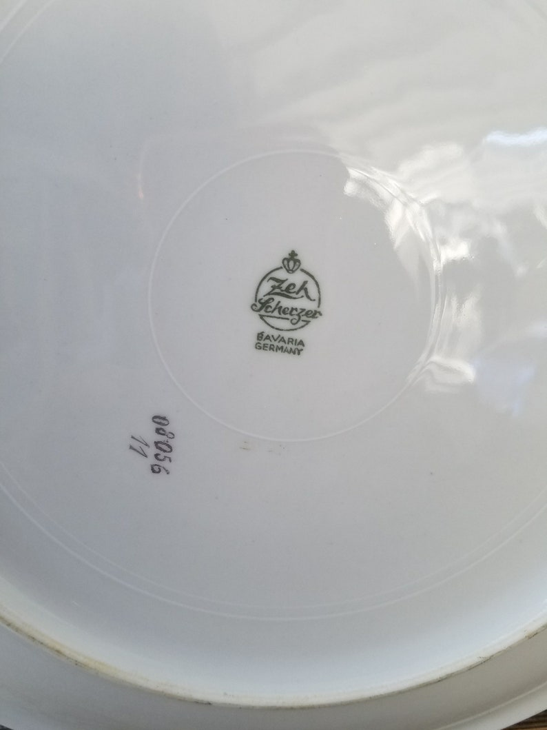 Germany \u2013 c 1960 \u2013 Excellent Vintage Condition Decorative Plate with Fruit \u2013 Bavaria