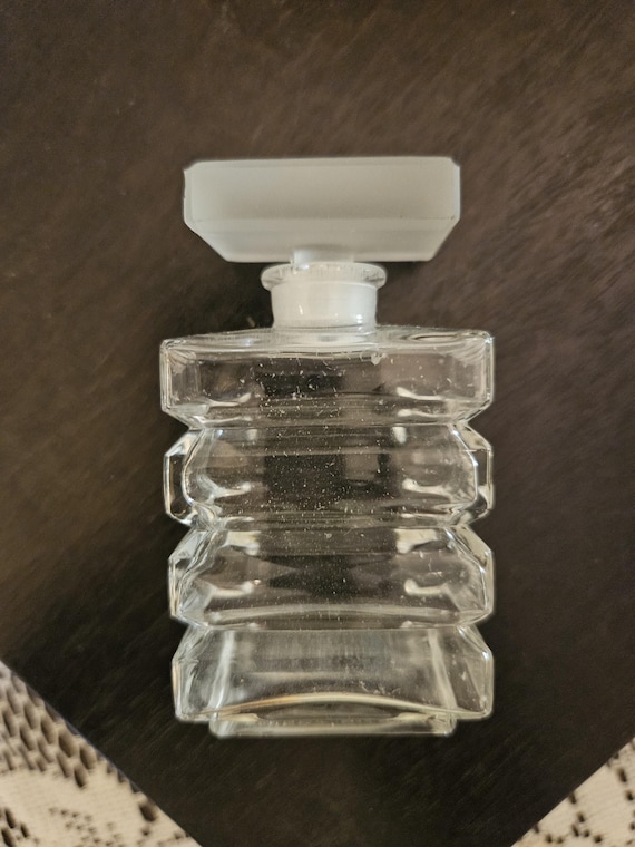 Vintage French Perfume Bottle - Modern Design