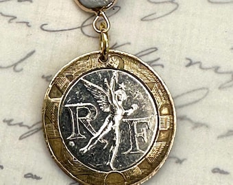 1990 France Pièce de 10 Francs Collier Pendentif. Choisissez parmi 3 paramètres