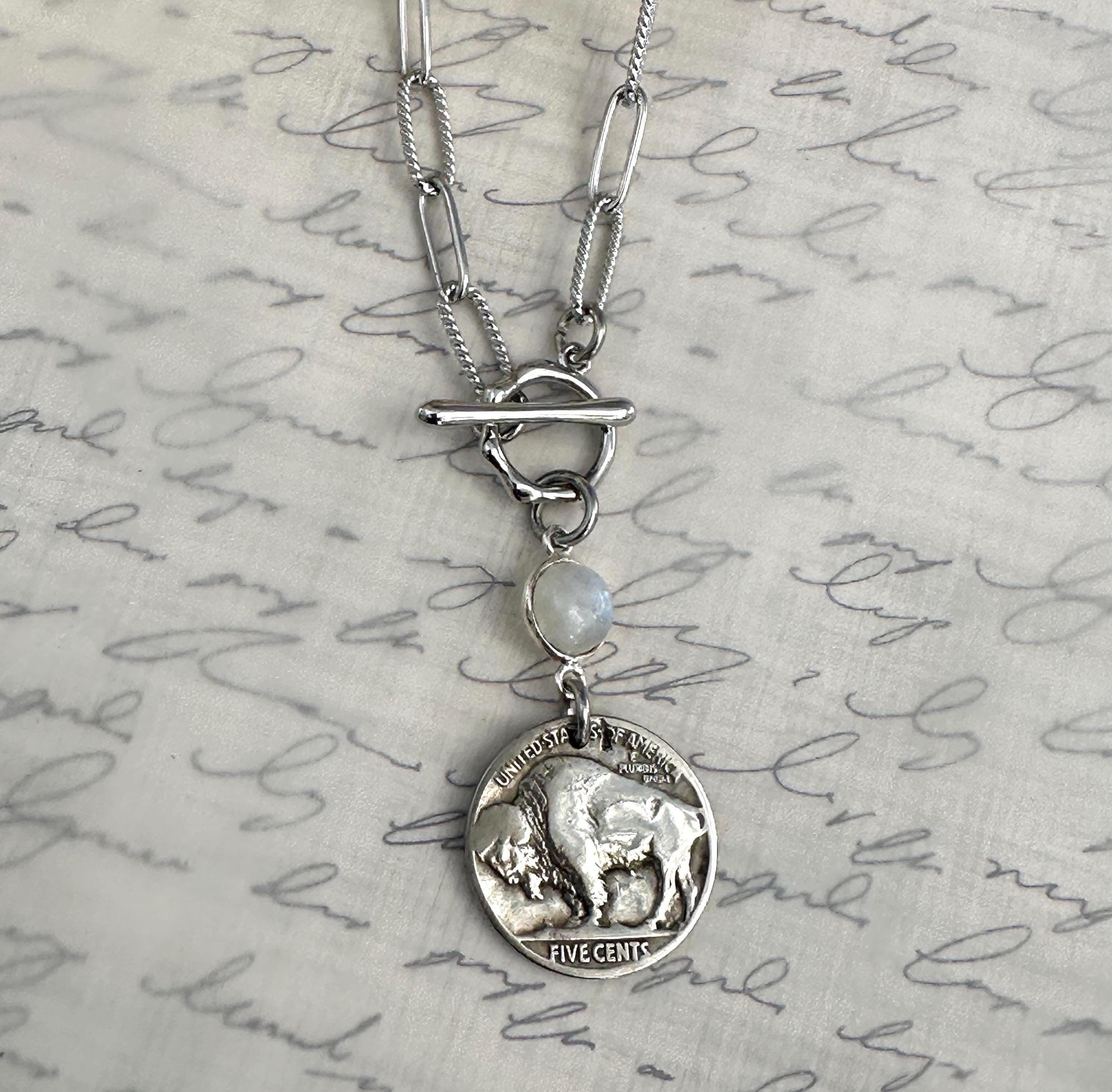 バッファロー ヴィンテージ STERLING SILVER ペンダントUSA購入 Pherrow's（フェローズ） ネックレス バッファロー ペンダント BUFFALO