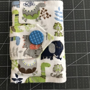 Crayon et Marqueur Roll Boys Dinosaurs, Handmade Crayon Roll, Crayon et Marqueur Portefeuille