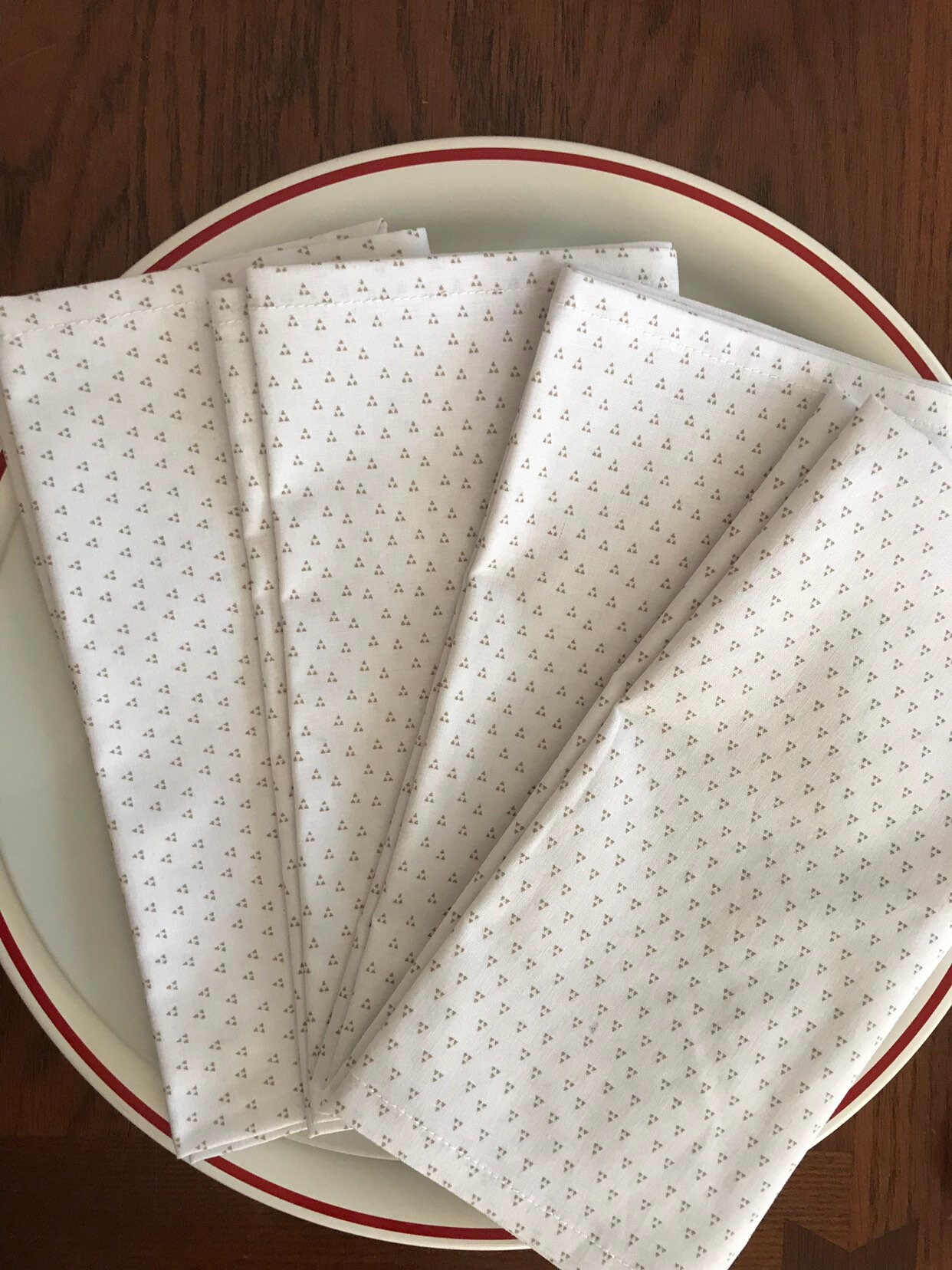 Large Cloth Napkins Classic Cloth Napkins Great Housewarming Etsy