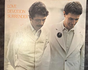 Carlos Santana Mahavishnu John McLaughlin Love DevotionSurrender LP VG+ VINYL
