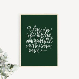 Eten en gejuich: Tolkien-citaatkunst, literaire kunst, cadeau boekenliefhebber