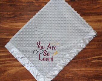 harry potter swaddle blanket