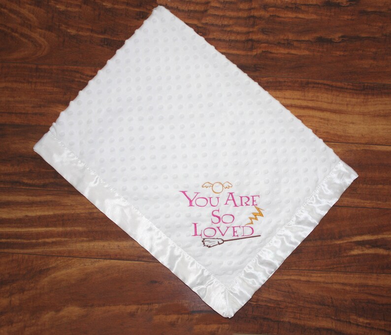 You Are so Loved Harry Potter Blanket Harry Potter Baby Etsy