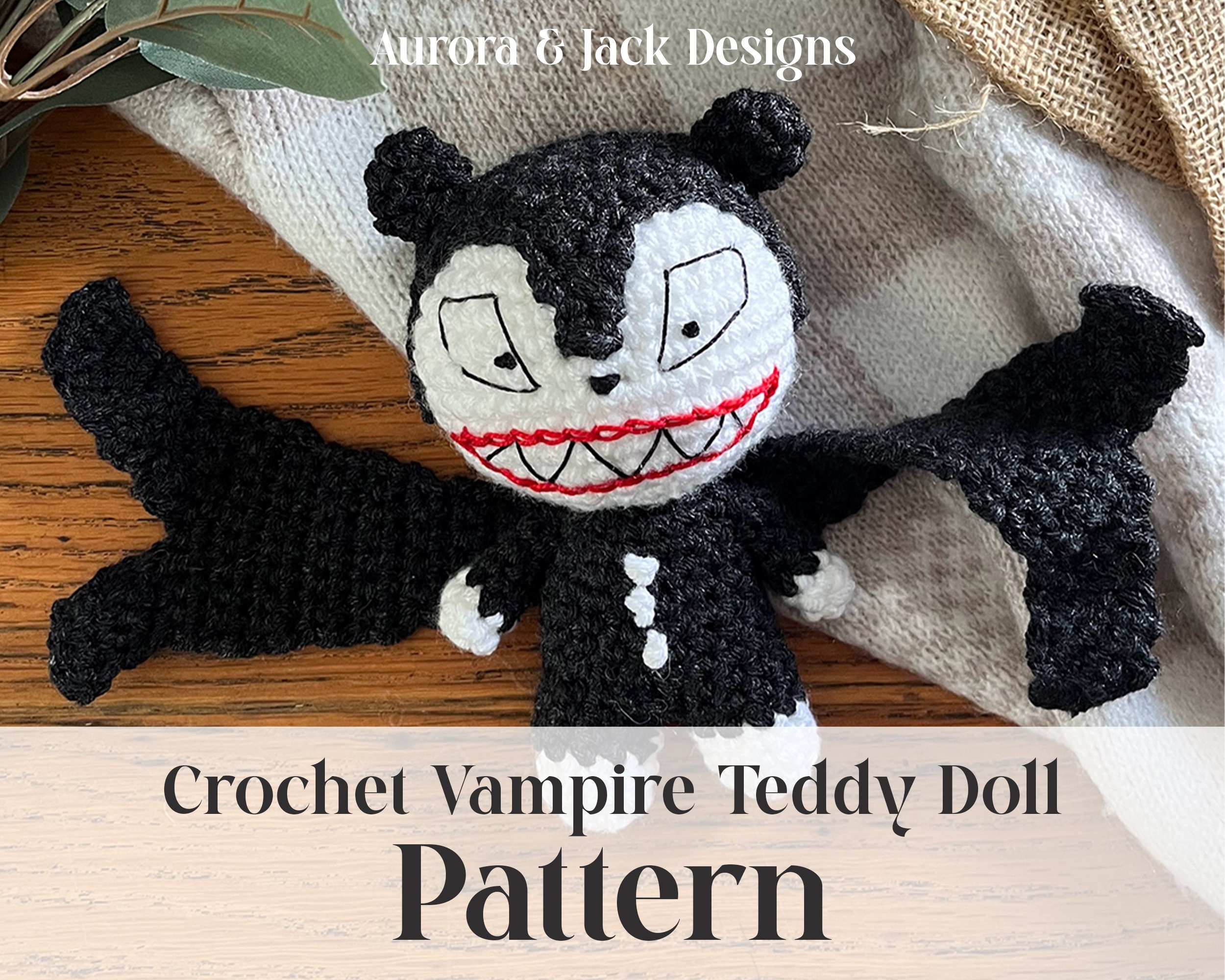 Vampire teddy - Etsy 日本