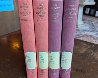 The History of England Volumes I-IV