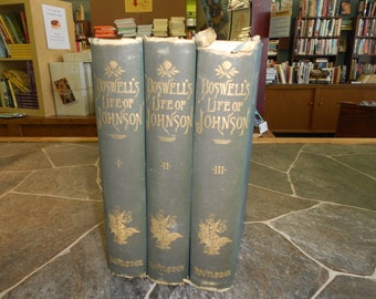 Boswell's Life of Johnson, (3 Volume Set) published by Routledge