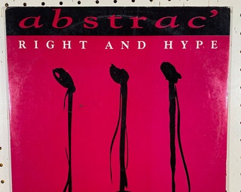Vintage Abstrac' - Right and Hype - Reprise Records - 0-21278 Vinyl 12" 33 1/3 RPM Maxi Single