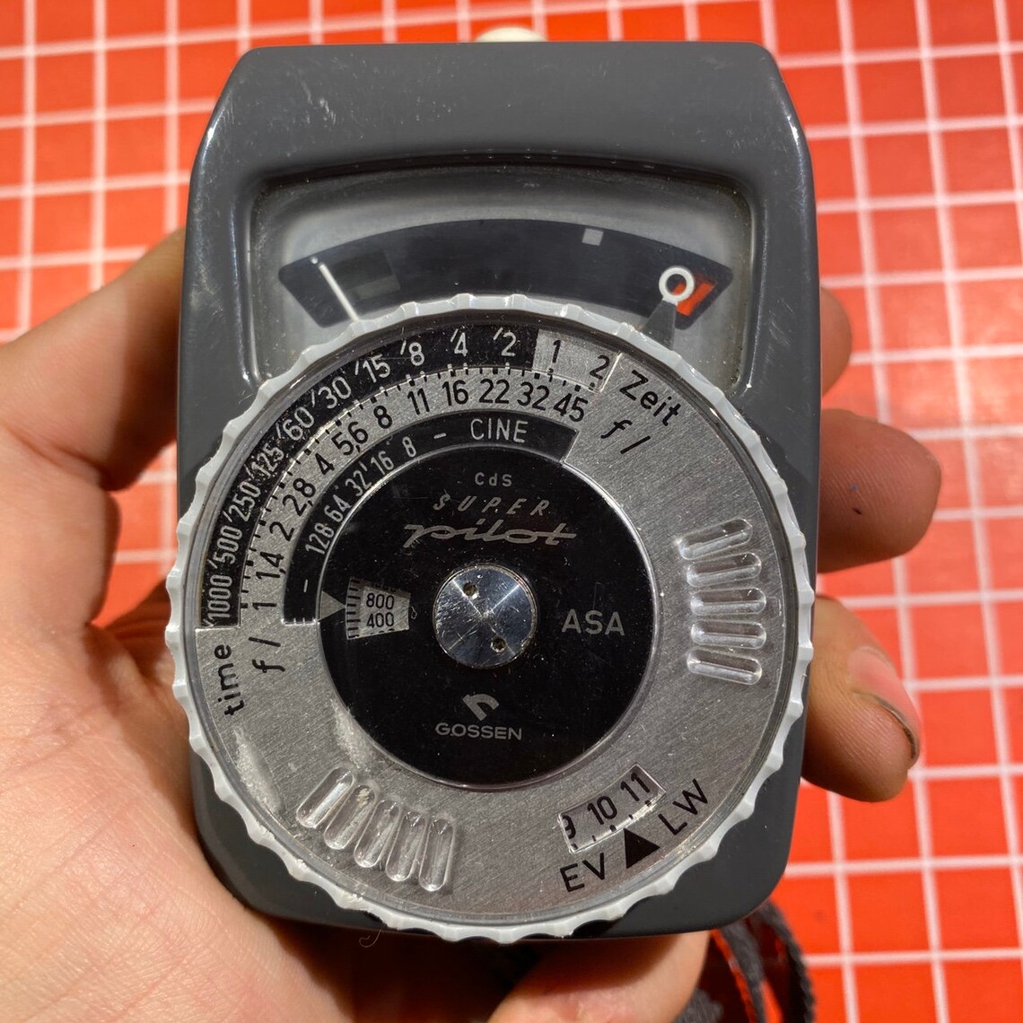Vintage Gossen Super Pilot Light Meter and Manual Etsy