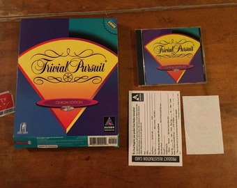 Trivial Pursuit PC CD CIB Complete In box