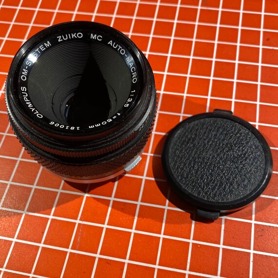Vintage Olympus Om-system Zukio MC Auto-macro 50mm F/3.5