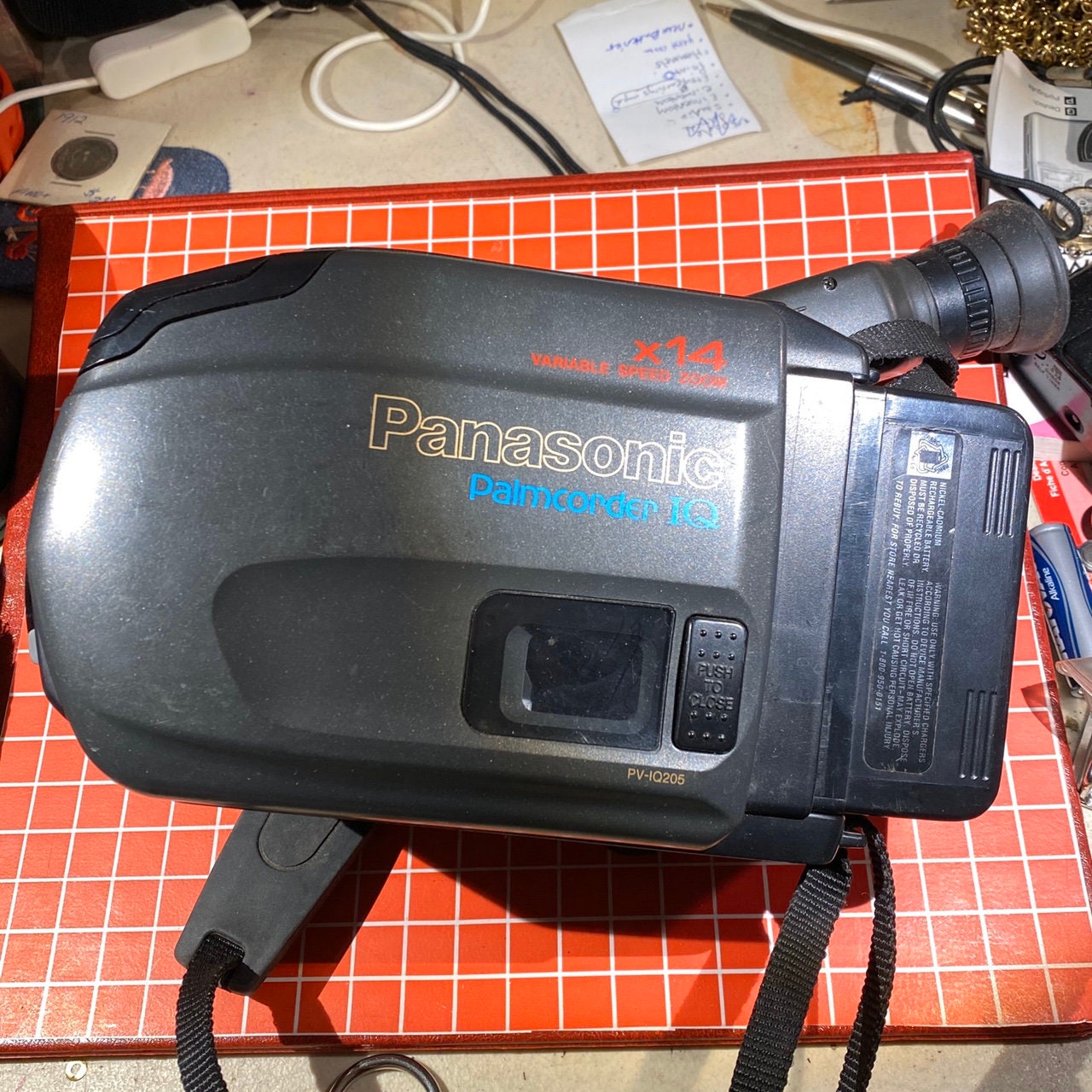 early 2000s camcorder