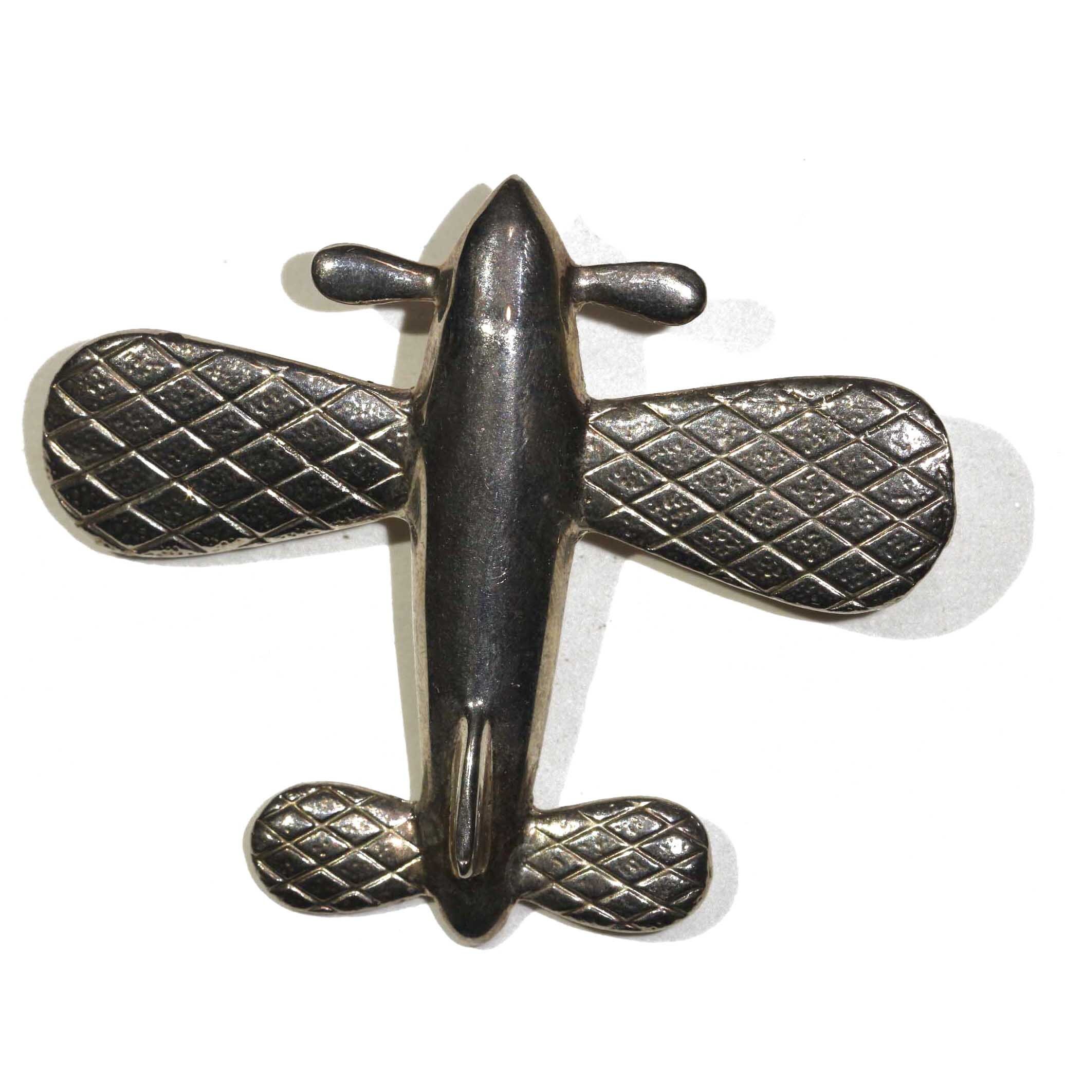 Vintage Airplane Brooch - Etsy