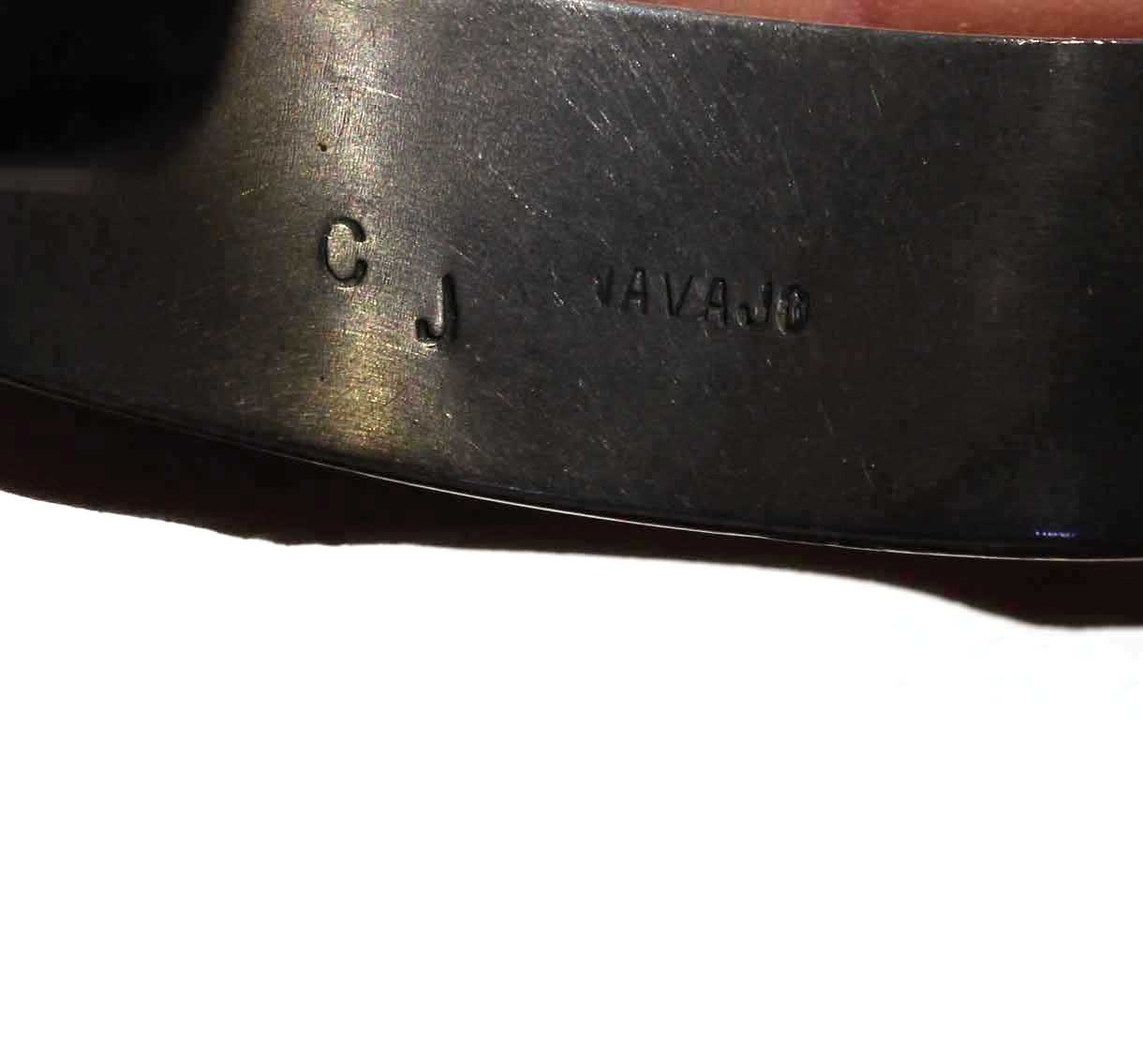 Vintage Large Corbet Joe Navajo Old Pawn Blue Green