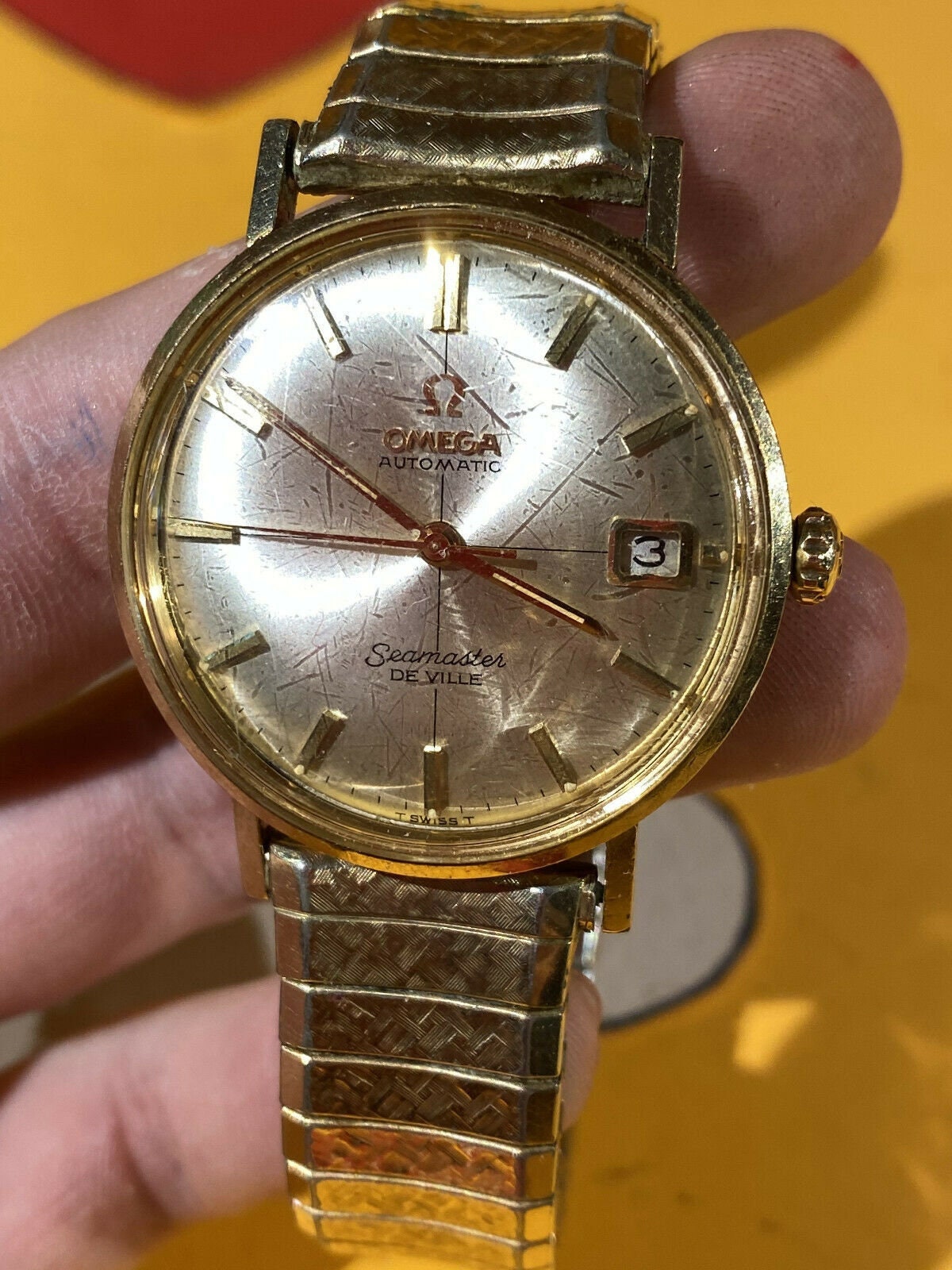 Men's Vintage Omega Seamaster Deville 