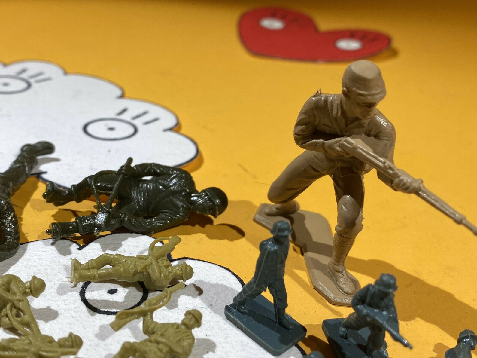 Vintage Marx 'IWO JIMA' Playset Japanese Imperial US Etsy