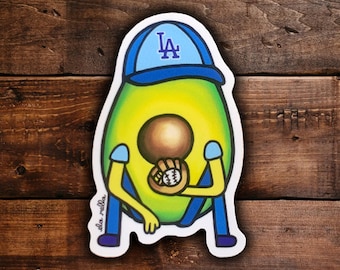 Los Angeles Baseball - Avocado Sticker