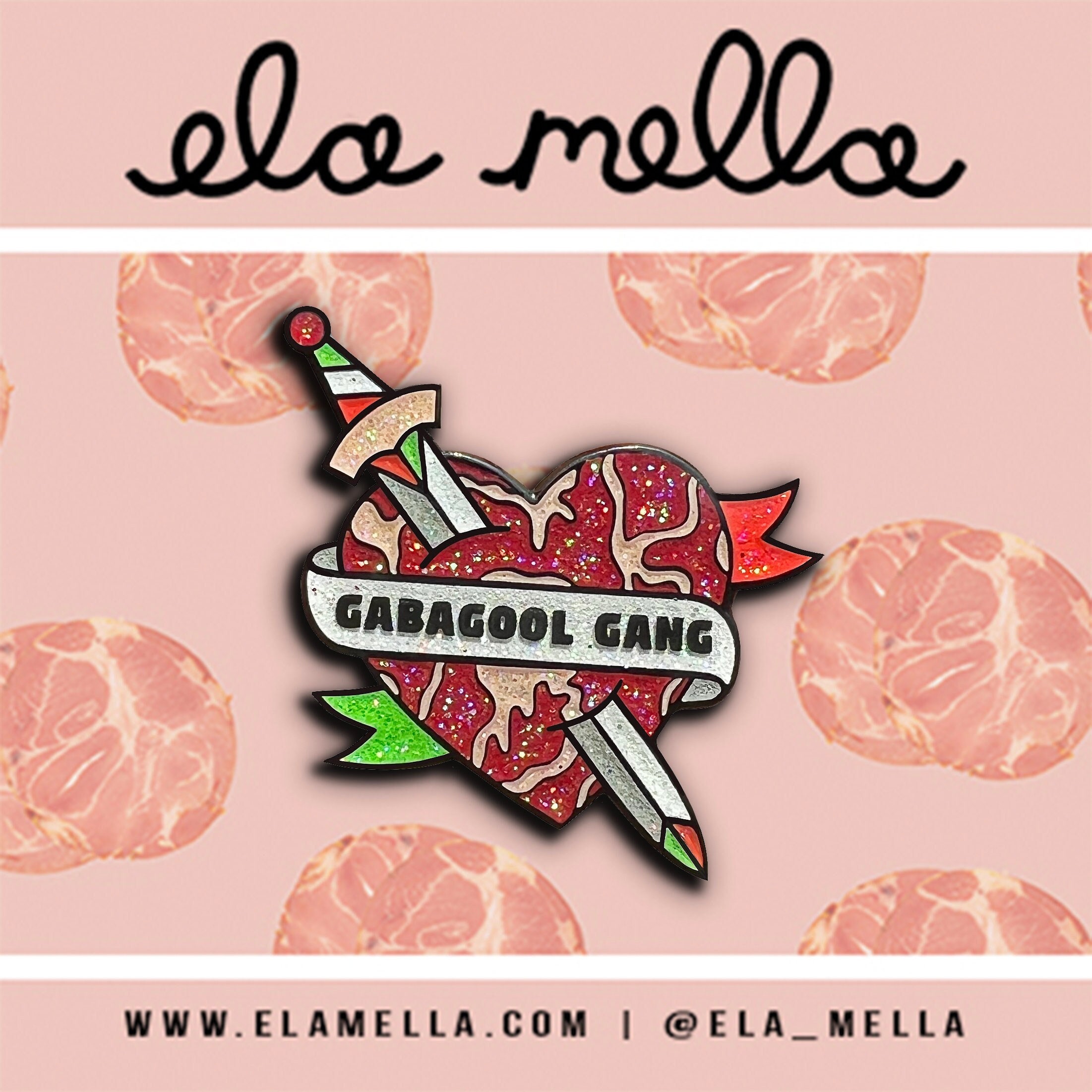 Gabagool Gang - Funny Italian Enamel Pin - Etsy