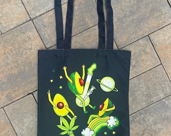 Go Green - Avocado Tote Bag