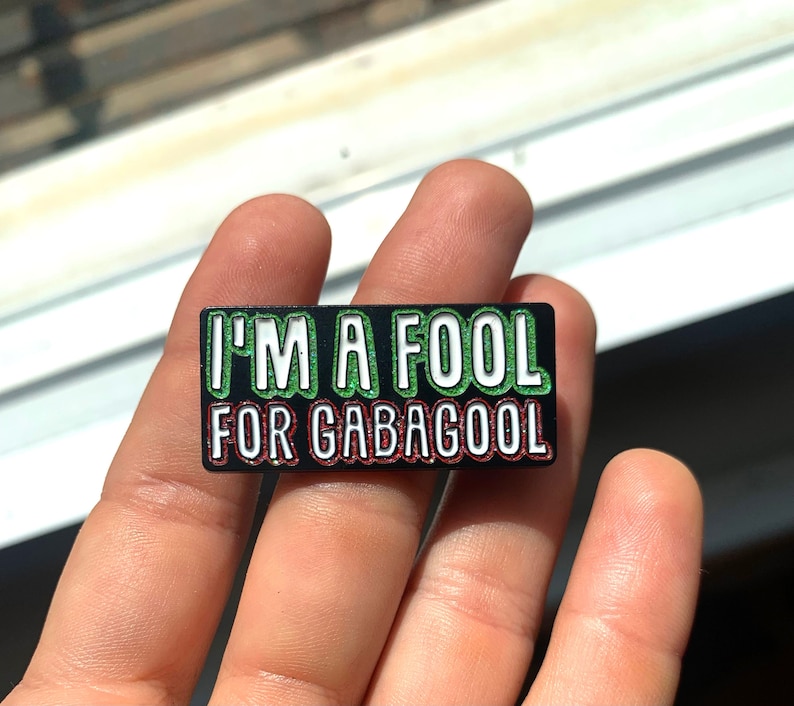 I'm a fool for gabagool funny Italian food pin image 2