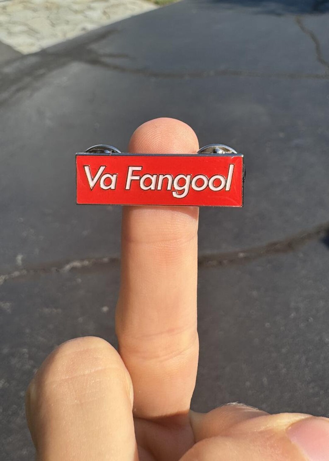 Va Fangool - Funny Italian Enamel Pin - Etsy