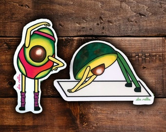 Avocardio - Avocado Sticker Pack