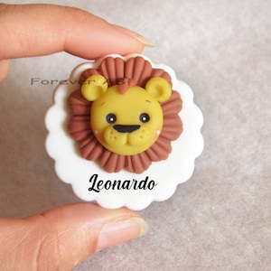 Baptism favors for baby Leone Leoncino - birth favors - baptism favors - baby boy