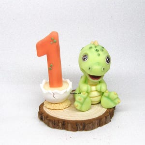 Cake topper Dinosauro -battesimo -cake topper nascita -cake topper primo compleanno