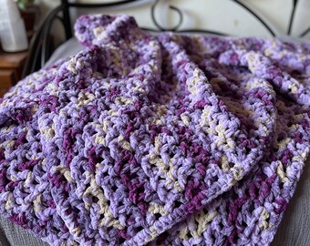 Breezy Blanket || in Purple Sunset
