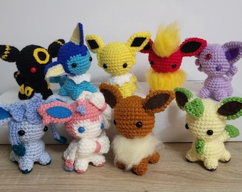 Eeveeutions gehäkelte Amigurumi - ORDER MADE